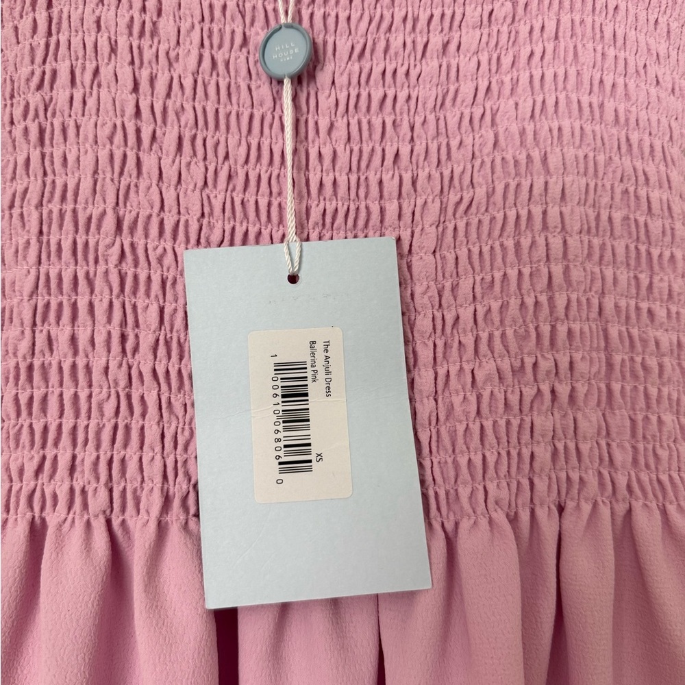 Hill house home anjuli dress ballerina pink xs nwt